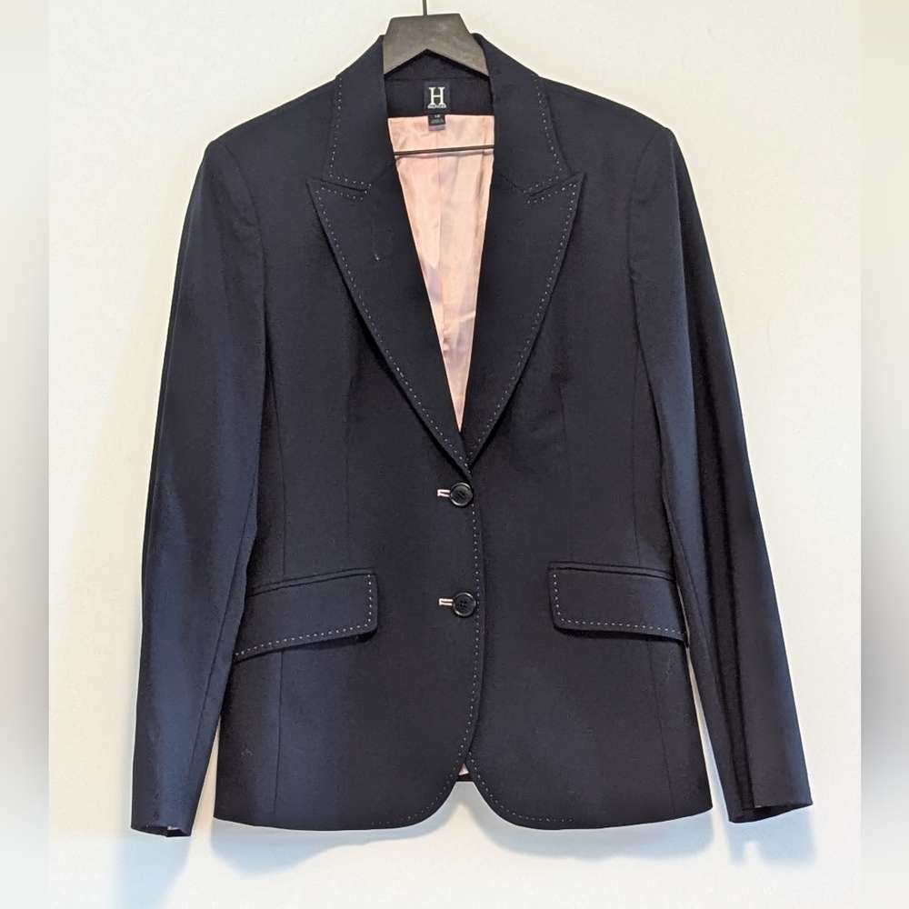 Tommy Hilfiger Black Blazer with Pink Lining